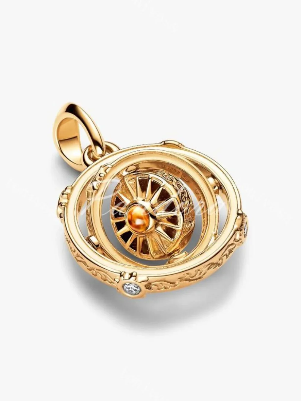 Pandora Game of Thrones Spinning Astrolabe Dangle Charm